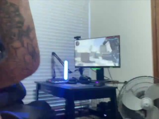 Gamer Girl Kayyjoy gets pounded from behind_while she playscod