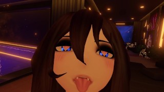 Mute Nympho Sucks Your Dick And Wildly Rides You Until She Cums In Vrchat