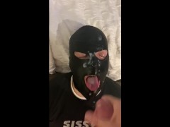 Faggot cocksucker meets a fan