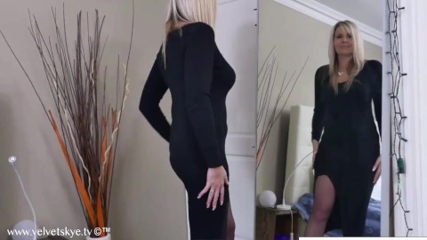 Skye porn velvet Blonde milf