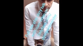 Role Play Dominant Father Fucks Slut At Work For Misbehaving In Verbal Role-Playing