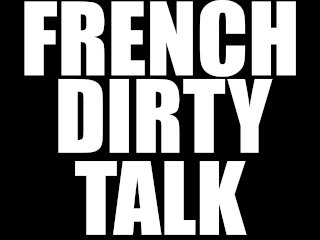 French Dirty Talk And Smoke - Audio Porn
