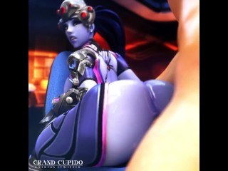Animation.Widowmaker gets anal massage [Grand Cupido]( Overwatch )