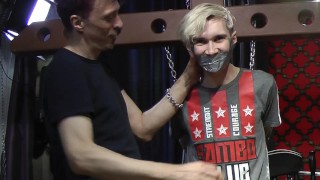 Bondage SKINNY TWINK PETTING AND TICKLING