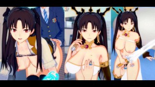 Fate Grand Order Hentai Game Koikatsu Fate Ishtar Rin Tohsaka Anime 3Dcg FGO