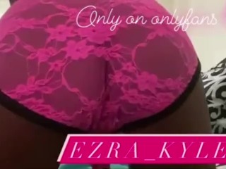 Twerkin in some electric pink lace briefs on my onlyfanspt.1 -Ezra_Kyle25