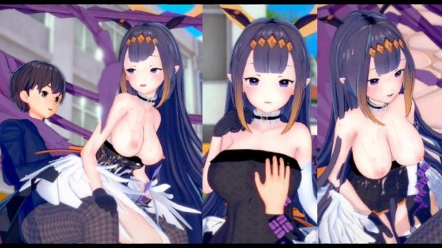 640px x 360px - hentai Game Koikatsu! ]have Sex with Big Tits Vtuber Ninomae Ina'nis.3DCG  Erotic Anime Video. - Pornhub.com