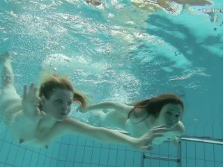 Nastyaand Libuse_super hottest babes underwater