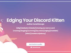 Audio Roleplay | Edging Your Little Discord Kitten