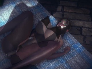 [LEAGUE OF LEGENDS]_Nidalee is a sex beast (3D PORN 60FPS)