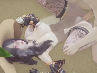 Beautiful_White Witch - 3D Hentai - (Uncensored)