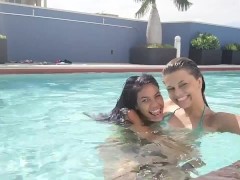 Fun girl time in the sun ( a shared memory of Destiny Cruz & Maya Farrell)