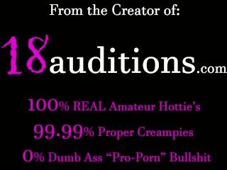 #21-33 18auditions Hot_Amateur Blonde Creampie x Jay Bank_Presents OFFICIAL TRAILER