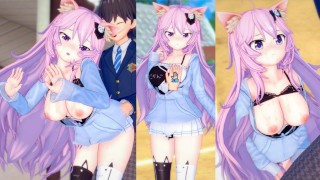 3D Hentai Hentai Game Koikatsu Sex With Big Tits Vtuber Nyatasha Nyanners 3Dcg Erotic Anime Video