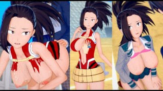 My Hero Academia Anime 3Dcg Video Hentai Game Koikatsu Momo Yaoyorozu