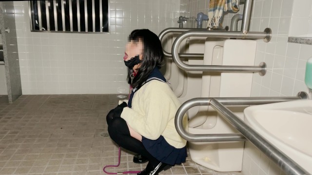 Human Toilet - I Imitate a Human Toilet in a Public Toilet at Night. - Pornhub.com