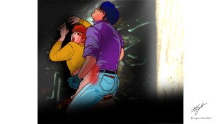 A Man Shaking His Hips ANIMATION