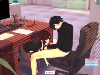 3D/Anime/Hentai:Secretary Gets Fucked by Her Boss at the_Office!!
