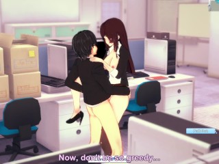 3D/Anime/Hentai: Secretary gets Fucked by her Boss at the_office!!