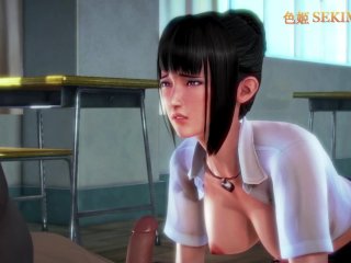 Asmr中文声-老师课外辅导口交嫩穴和肛穴被学生的肉棒疯狂的抽插着直到被精液灌满为止 3D Hentai Teacher Students Double Penetration Creampie