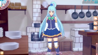 Game The Goddess Aqua Gets Fucked And Enjoys It In 3D Anime Hentai Konosuba