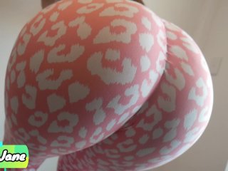 Super Horny Step Sis Makes Me Cum In Her Panty And Pink Yoga Pants After Intense Pussy Cock Rubbing