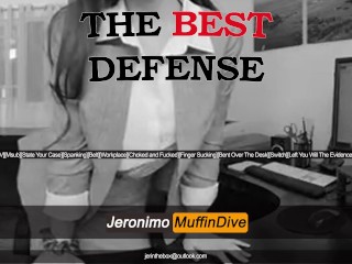 [MALE SUB]_The Best Defense [AUDIO][OFFICE][POV]