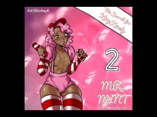 You And Mr. Mint Have Some Fun With A Double Dildo