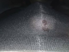 Man masturbate in a pantyhose and cum in socks
