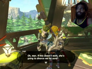 Zelda Breath Of The Wild Shrine Gameplay With Rock Mercury
