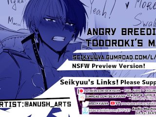 My Hero Academia ASMR Angry Breeding - Todoroki'sMark Art:Twitter@anush_arts