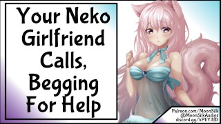 Your Neko Girlfriend Begs For Your Assistance