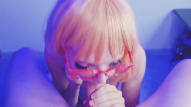 Cute cosplay girl KURIYAMA MIRAI gives hot and quick blowjob💦💦🍆The guy cums in her mouth💦🍆 14