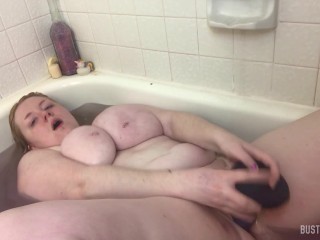 Teen Can't Stop Orgasming, Squirting in theBath - BustySeaWitch