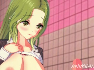 Sexy Anime Girl_Fucked in The School ChangingRoom - 3D Hentai