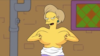 American Dad By Loveskysanx Simpsons Burns Mansion Part 22 Edna Boob Dancing And Secret Posters