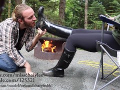 Nothing But A Boot Cleaner Trailer | Miss Chaiyles Femdom