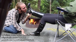 Miss Chaiyles Femdom Boot Licking Foot Slave Domination Is Nothing But A Boot Cleaner Trailer