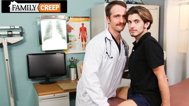 Family Doctor Porn - FamilyCreep - Hot Jock Blows his Doctor Step Uncle - Pornhub.com