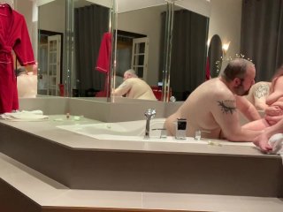 Shyla & Rex’s WickedWeekend in a Luxury HotelSuite, Part 3: Hot Tub Fun