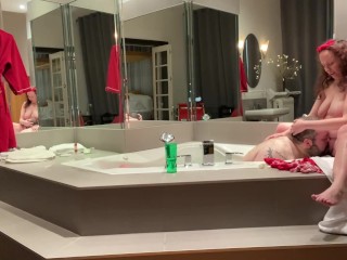 Shyla & Rex’s Wicked Weekend in a Luxury_Hotel Suite, Part_3: Hot Tub Fun
