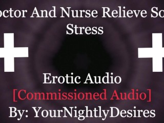 Doctor Gives His Nurse_A Quick Fuck To Ease The Nerves [Public] [Choking] (Erotic Audio_for Women)