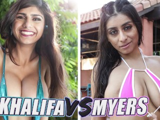 Video bangbros battle of the goats mia khalifa vs violet myers