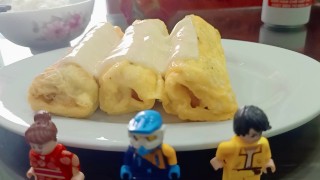 Vlog 54: Melting and unmelting cheese on a sausage omelet to impress your pregnant stepsister