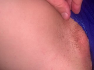 Cumming in my_panties and pull them up. Teen fuck at night after_blowjob