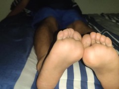 Foot Fetish - Male Feet with oil