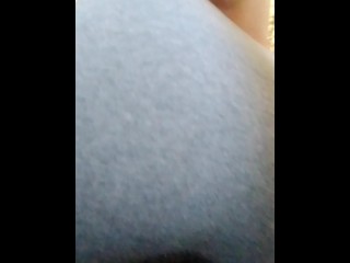My first SQUIRT with my new_bullet baby Gray Tights_and Titties