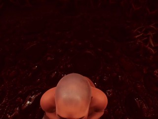 3D horror monstersanal sex in_hell