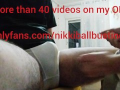 Amateur ballbusting. Punching in the balls. More videos on my OF