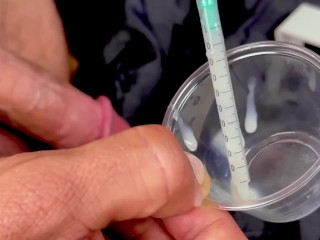 Testing out my fertility with home sperm quality test Eddie Danger cum play twoloads